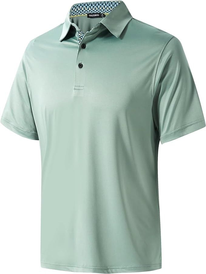 Men's Polo Shirts – Casual Athletic Golf & Workout Quick-Dry Shirts