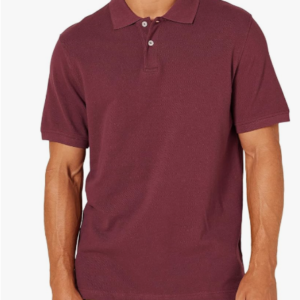 Men's Slim-Fit Short-Sleeve Cotton Pique Polo Shirt