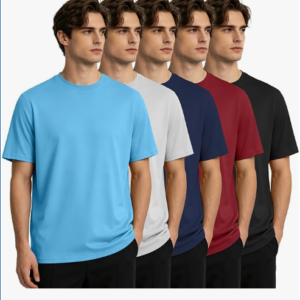 HOPLYNN Men's Dry Fit Workout Gym T-Shirts 5/7 Pack