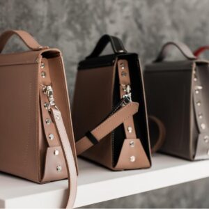 Structured Leather Handbag